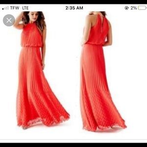 Halter Coral Maxi Guess Dress